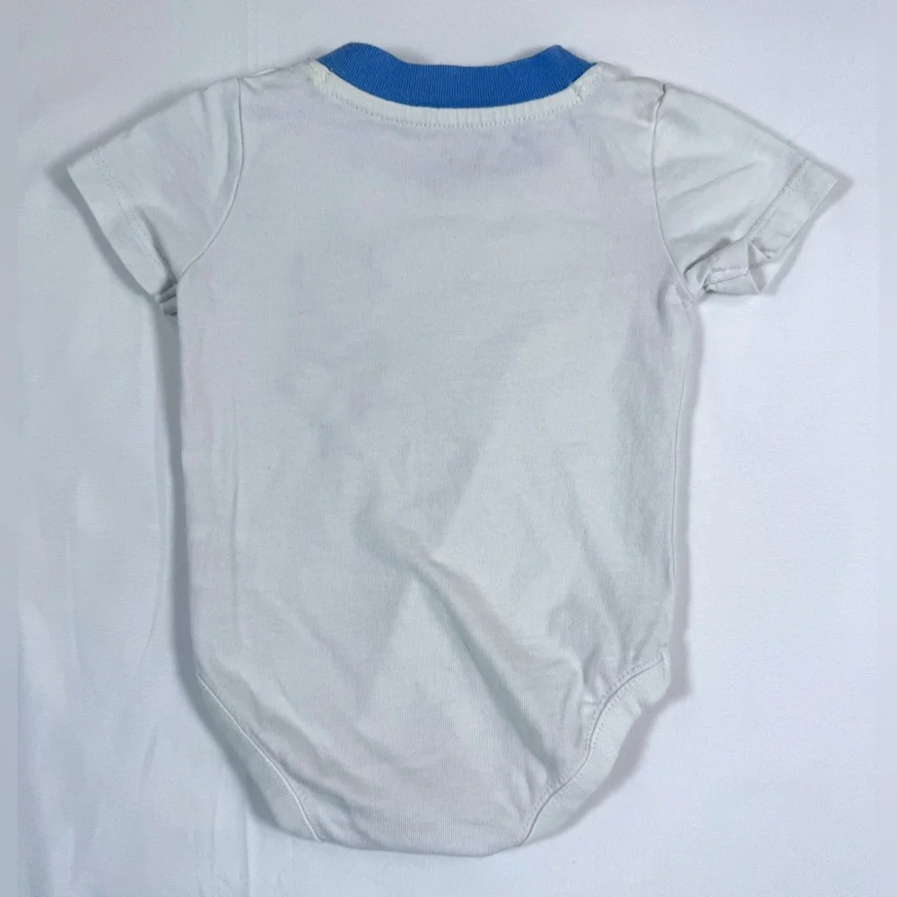 GYMBOREE Baby‎ Graphic Bodysuit 0-3 Months Shark Pocket Print Casual Everyday